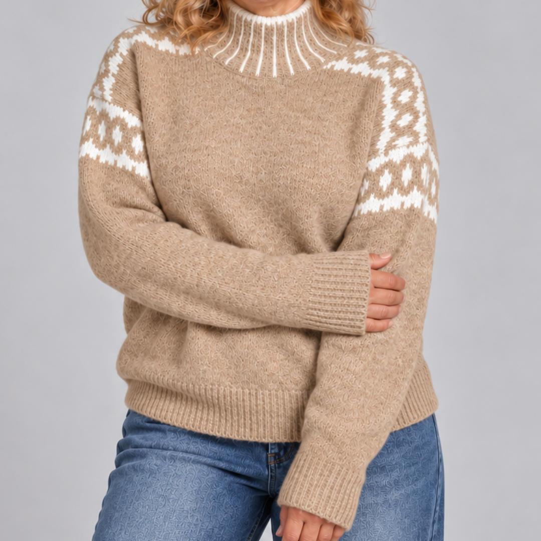 Ellen | Women's Nordic Knit Sweater