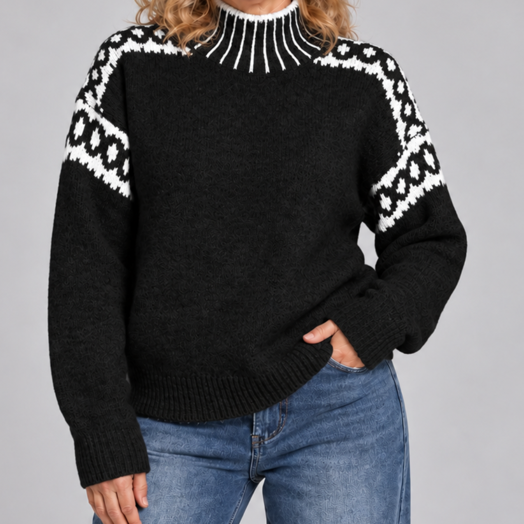 Ellen | Women's Nordic Knit Sweater