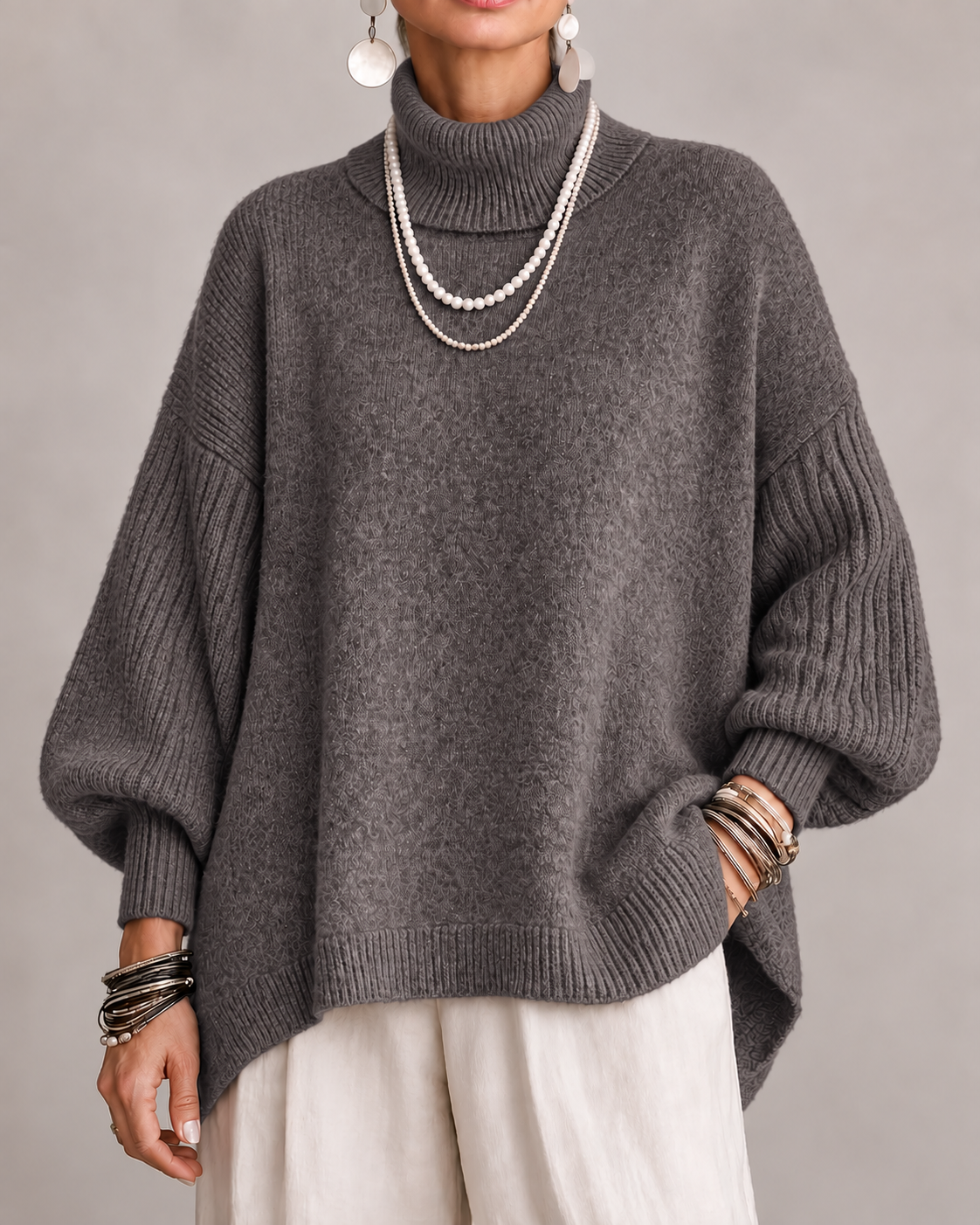 Kathleen | Women's Elegant Turtleneck Sweater