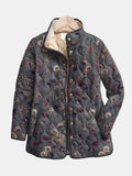 Madison | Women's Floral Print Quilted Jacket