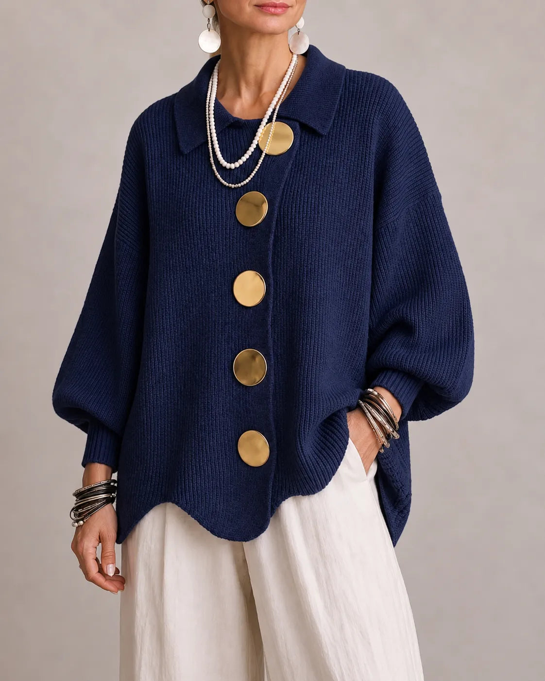 Elara | Women's Oversized Knit Sweater