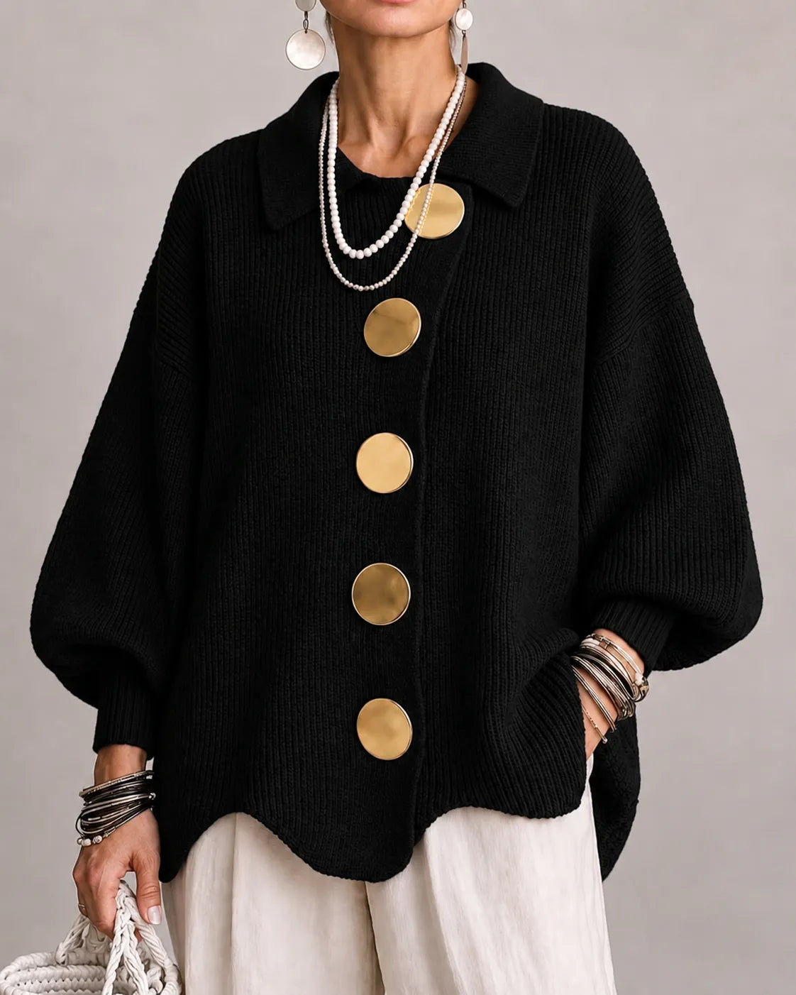 Elara | Women's Oversized Knit Sweater