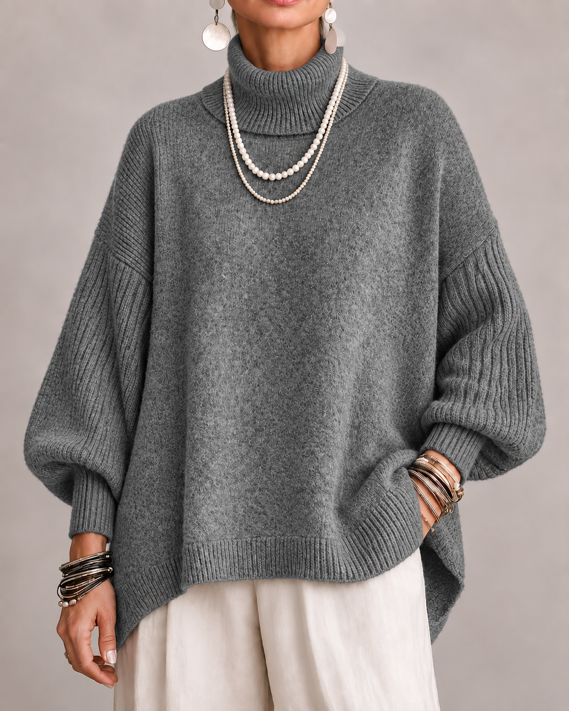 Kathleen | Women's Elegant Turtleneck Sweater